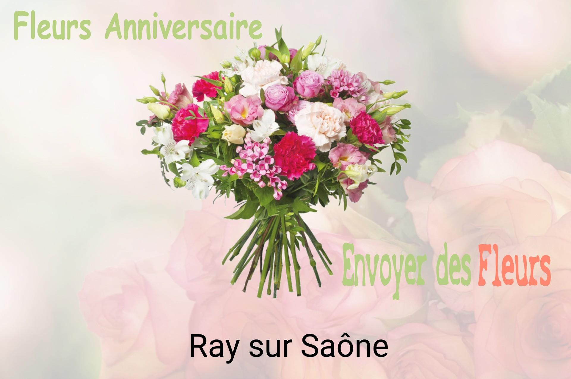 Bouquet de fleurs d’anniversaire livré à Ray-sur-Saône