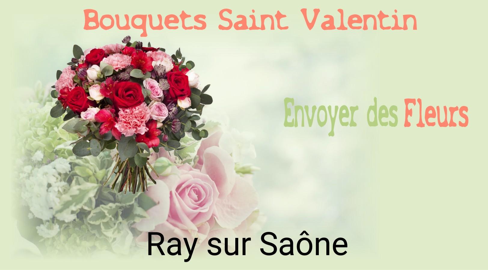 Roses de Saint-Valentin livrées à Ray-sur-Saône